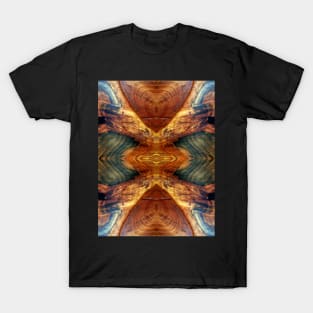 Stunning Wood Grain by Adelaide Artist Avril Thomas T-Shirt